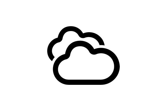 Cloud Icon: Graphics and Icons for Creative Design