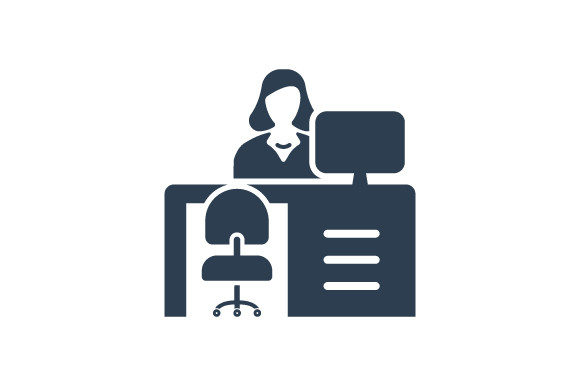 Designed Help Desk Icon: Graphics and Icons for Digital Sellers