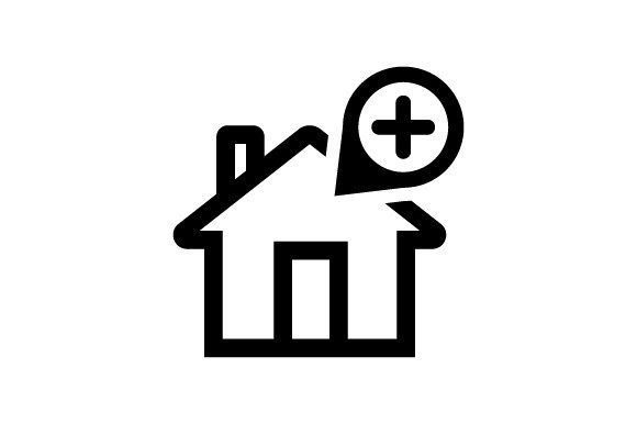 Home Quarantine Icon: Graphics and Icons for Digital Sellers