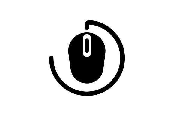 Optical Mouse Icon: Graphics and Icons for Real Projects