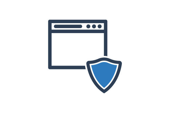 Page Protection Shield Icon: Graphics and Icons for Real Projects