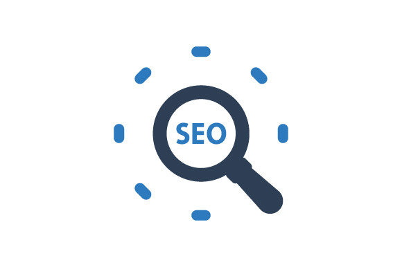 SEO Optimization Icon for Graphics and Icons