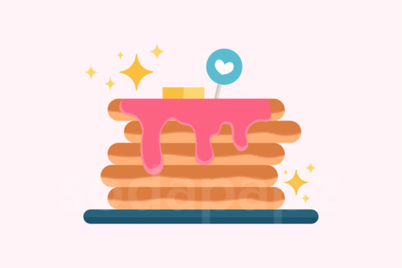 Sweet Deluxe - Strawberry Pancake Icon